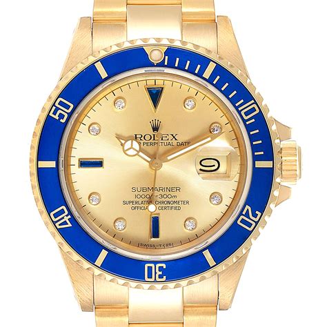 yellow gold midsize rolex|rolex submariner all gold price.